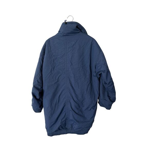 VINTAGE‎ Patagonia Jacket Womens sz M Blue Fleece Lined Made USA 90s Coat - Picture 4 of 4